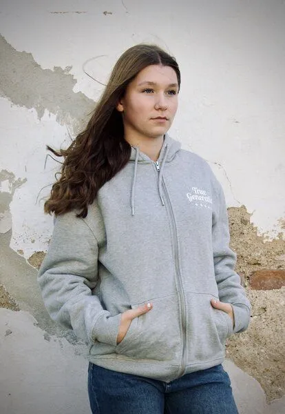 TORLAND TORLAND Zip Hoodie Locker Heavy True Generation, Grau (heather grey), – Produktbild 3 von 3