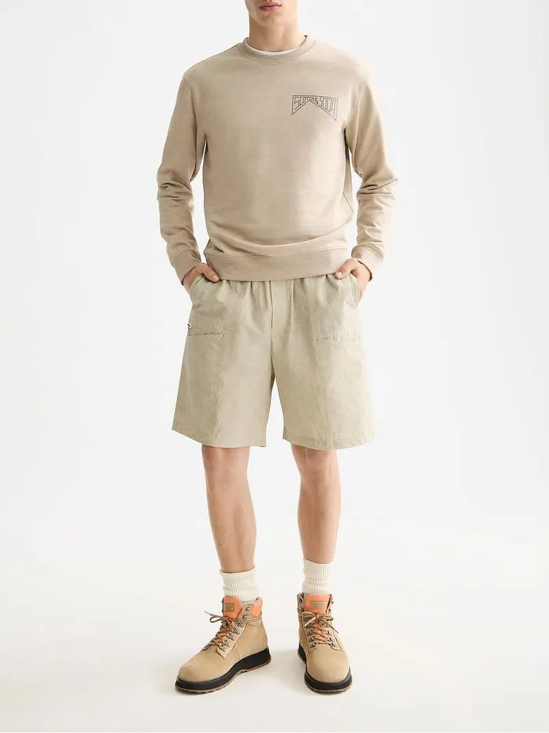Scotch and Soda Scotch and Soda Pullover Logo Beige, Beige, – Produktbild 4 von 5