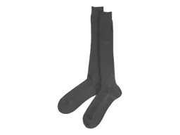 grödo Damen und Herren Kniestrümpfe Bio-Baumwolle Bio-Schurwolle Feinstrick anthrazit Gr.39-40 – Produktbild 1 von 1
