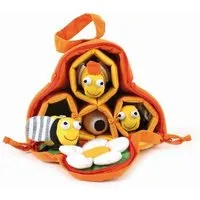 El Puente El Puente Spielset "Bienenstock" | Fair Trade & Handmade aus Sri Lanka, Grün,gelb,weiß,orange, – Produktbild 1 von 1