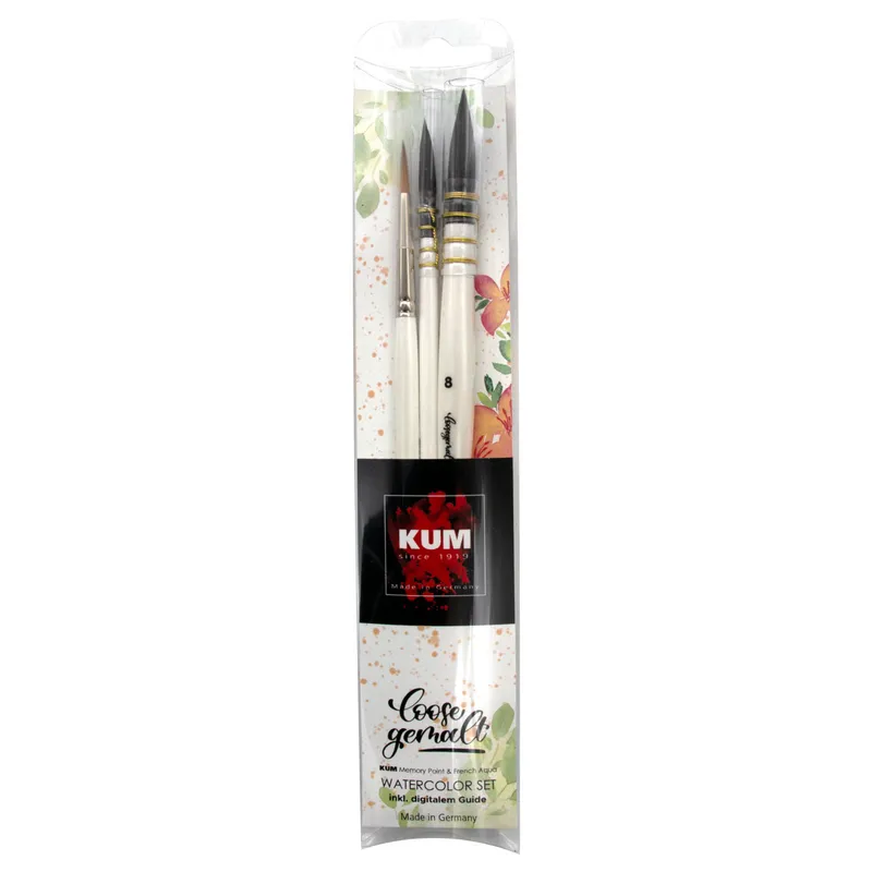 KUM KUM Pinsel Set Loosegemalt 4 8 – Produktbild 1 von 1