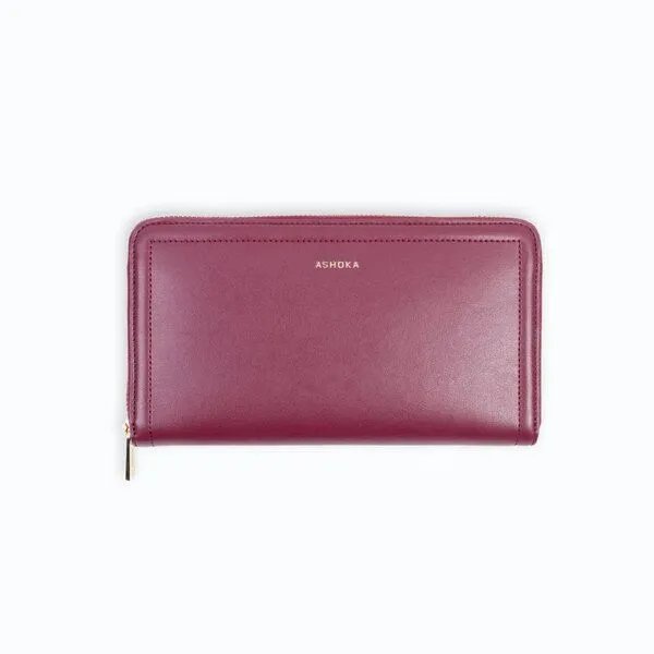 Ashoka Paris Ashoka Paris Companion Couture Geldbörse Bordeaux Uppeal – Produktbild 1 von 5
