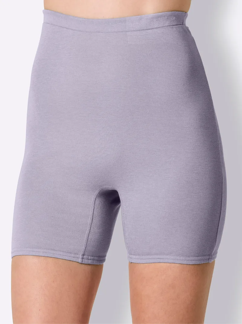 wäschepur Longpanty flieder-meliert, Flieder-meliert, – Produktbild 2 von 3