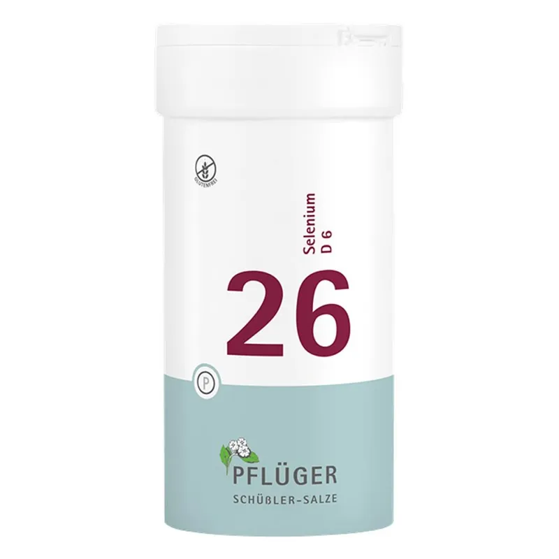 Biochemie Pflüger Schüßler-Salze Biochemie Pflüger 26 Selenium D6 Tbl. – Produktbild 1 von 2