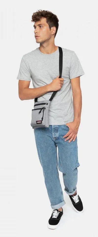 Eastpak Eastpak Umhängetasche RUSHER, Crossbody Bag, Mini Bag zum Umhängen mit Reißverschluss, Grau, – Produktbild 5 von 5