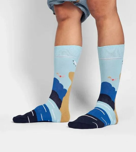 DillySocks DillySocks Socken Ocean Dive aus Biobaumwoll-Mix, Blau, – Produktbild 4 von 4