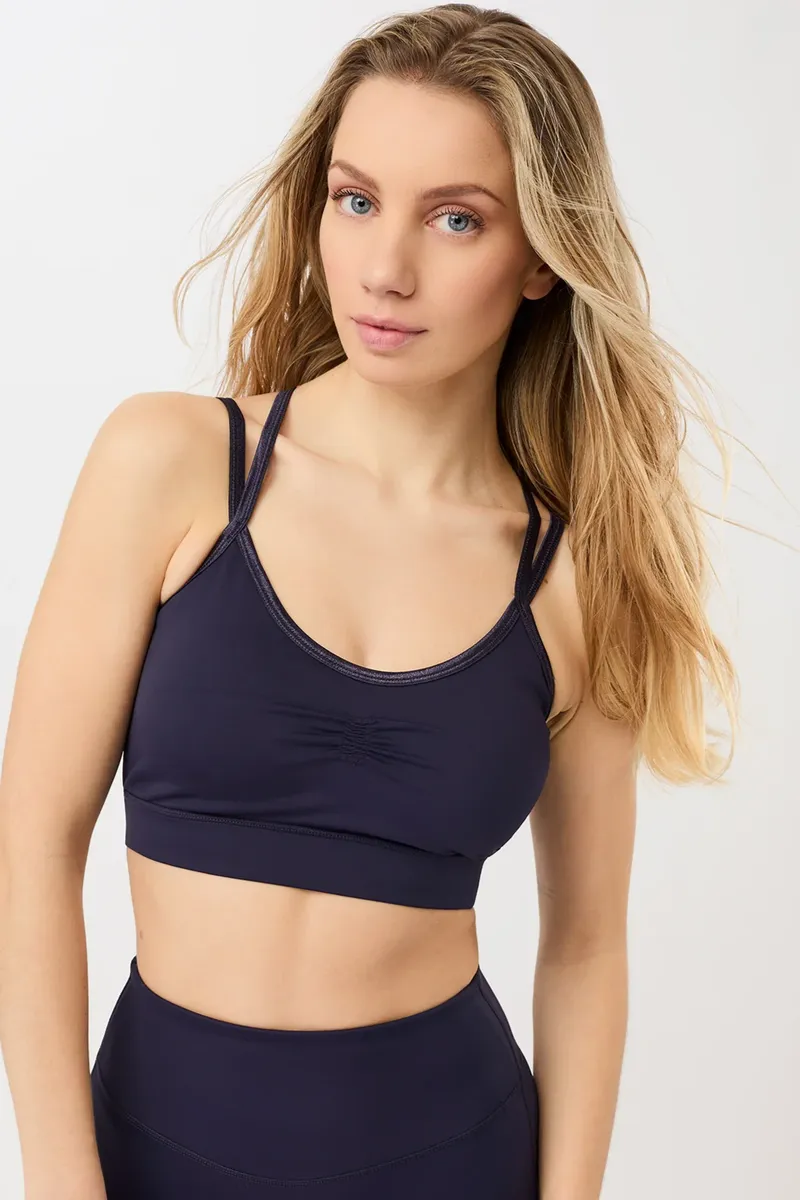 mandala MANDALA Damen vegan Sport-Bh Studio Night Sky, Extra dunkelblau, – Produktbild 2 von 2