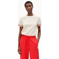 ARMEDANGELS ARMEDANGELS UN-WASTED Damen T-Shirt aus recyceltem Baumwoll Mix, Undyed-cinnamon dust, – Produktbild 1 von 1