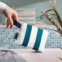 nahtur design nahtur-design Kosmetiktasche aus 100% Leinen | Kleine Leinentasche, No_8 (gelb), – Produktbild 1 von 1