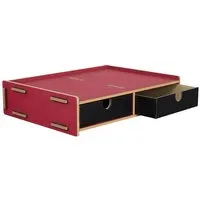 WERKHAUS WERKHAUS Monitor-Sockel, Dunkelrot, – Produktbild 1 von 1
