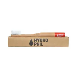 Hydrophil HYDROPHIL Bambus Kinder Zahnbürste Pack rot – Produktbild 1 von 1