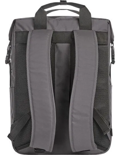 Halfar Recycelter Laptop Rucksack von Halfar, Grau (anthracite), – Produktbild 2 von 2