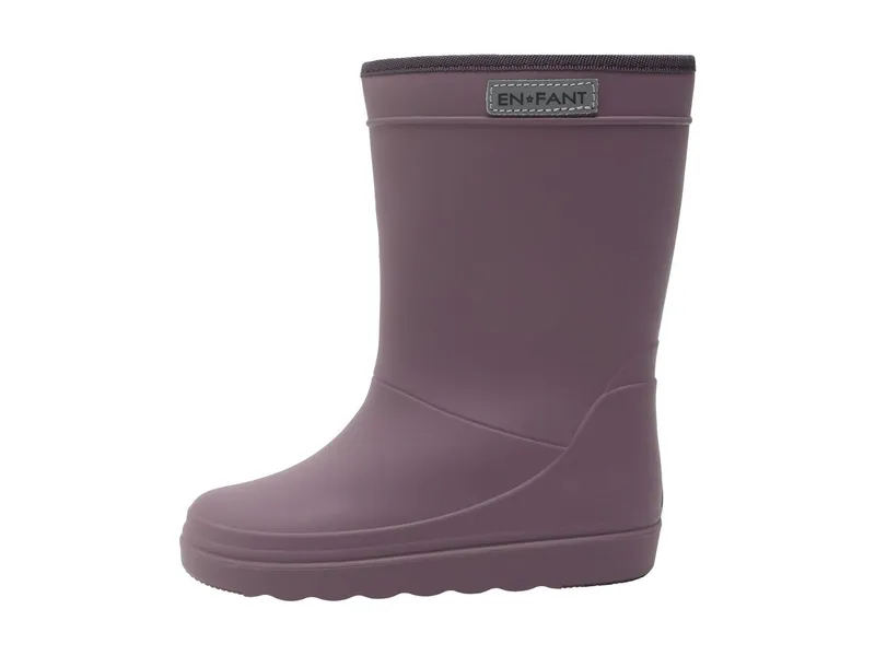 En Fant Kinder Gummistiefel, Schurwolle flint Gr.33, Rosa, – Produktbild 2 von 2