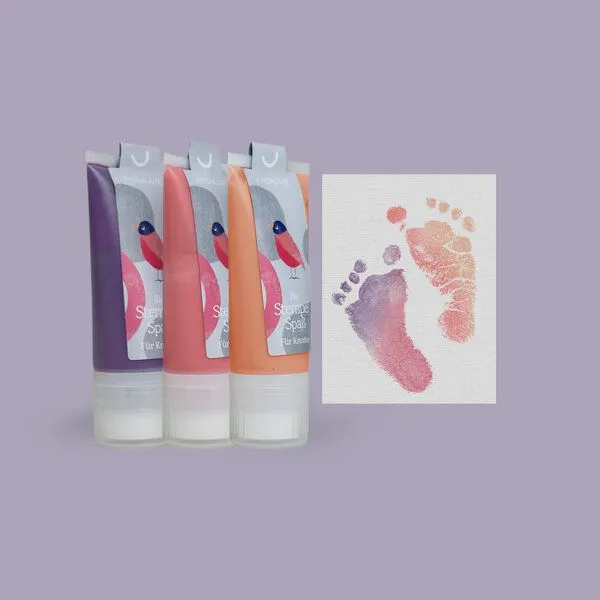 KINDACUTE KINDACUTE Bio Stempelspaß für Babys & Kids, Mulberry, – Produktbild 4 von 4
