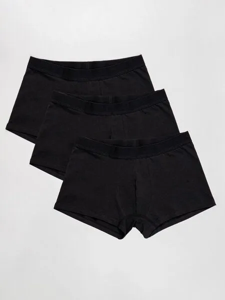 Honest Basics Honest Basics Boxershorts 3er-Pack aus Bio- und recycelter Baumwolle, Forest, – Produktbild 3 von 8