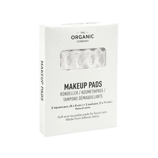 The Organic Company The Organic Company 4er Set Make-up Pads aus Bio-Baumwolle, Natural white, – Produktbild 2 von 2