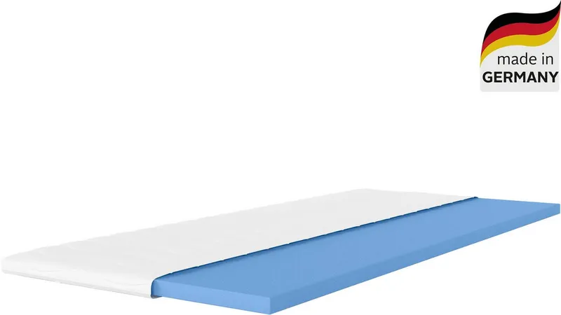 OTTO home, Topper Tornby Topper 90x200 cm,180x200 cm, in 4 Härtegraden, Tencel™ Bezug, 6 cm hoch, Komfortschaum, Matratze & Boxspringbett, Hausstauballergiker geeignet, langlebig, Weiß, – Produktbild 2 von 5