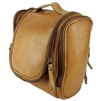 manbefair manbefair Kulturbeutel Travelbird aus weichem Vintage Leder – Produktbild 1 von 1