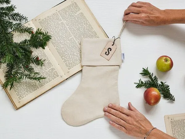 renna deluxe renna deluxe Nikolaus-Stiefel mit Monogramm – Produktbild 5 von 5