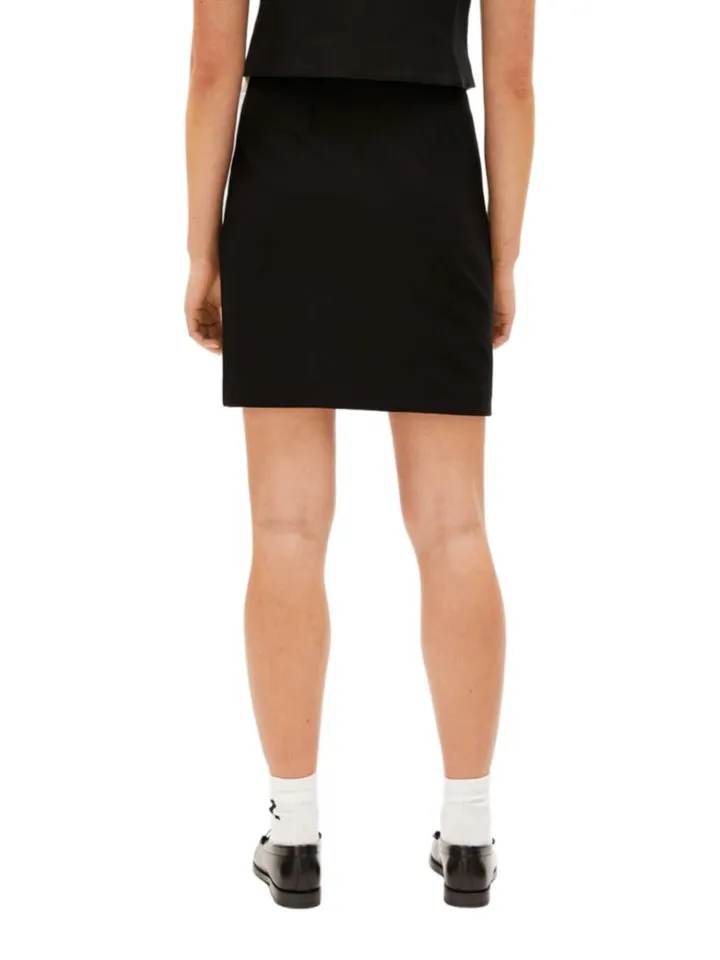 ARMEDANGELS ARMEDANGELS A-Linien-Rock schwarz,Basic,Viskose,Unifarben,Slim Fit,Mittel, Black, – Produktbild 3 von 4