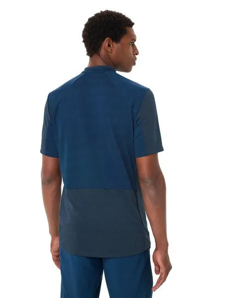 Vaude VAUDE T-Shirt Men's Tamaro HZ Shirt IV, Dark sea uni, – Produktbild 5 von 5