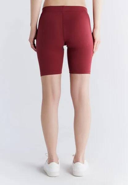 Leela Cotton Leela Cotton Damen Radlerhose Bio-Baumwolle 1417, Rosarot, – Produktbild 3 von 4