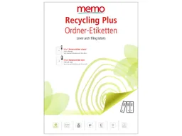 Memo memo Etiketten Mixpack 'Ordner' – Produktbild 1 von 1