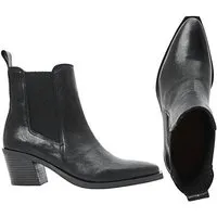 Ten Points Ten Points Carmen, minimalistische Leder-Cowboy-Boots – Produktbild 1 von 1
