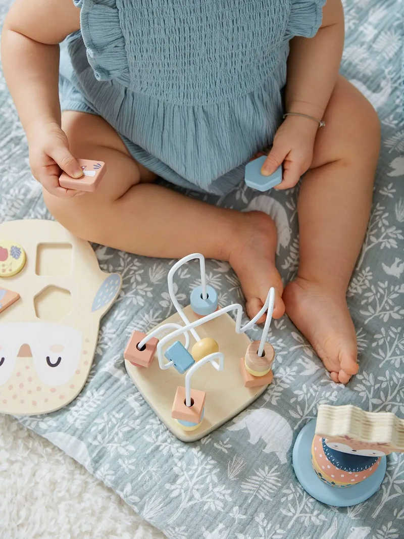Vertbaudet Vertbaudet Lernspielzeug-Set MÄRCHENWALD, Beige, – Produktbild 3 von 4