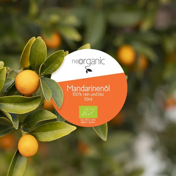 NeoOrganic NeoOrganic Bio Mandarinenöl (Citrus Reticulata) – 100% naturreines ätherisches BIO-Öl – 10ml – Produktbild 2 von 2