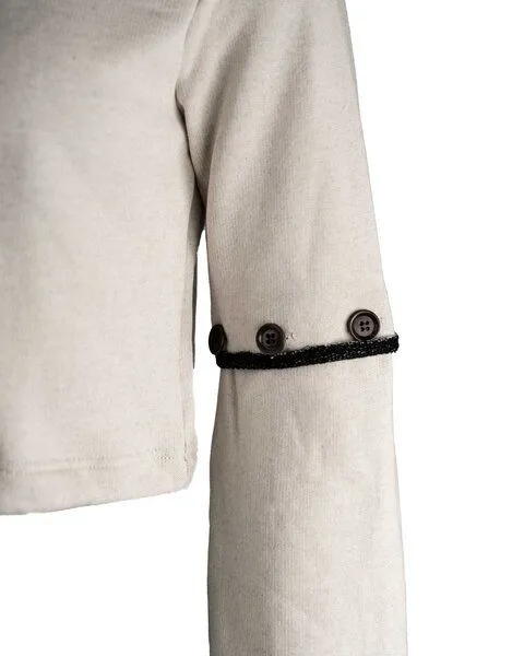 EMPIRE-THIRTEEN EMPIRE-THIRTEEN Ladies Sweater DAISY, Beige, – Produktbild 3 von 4