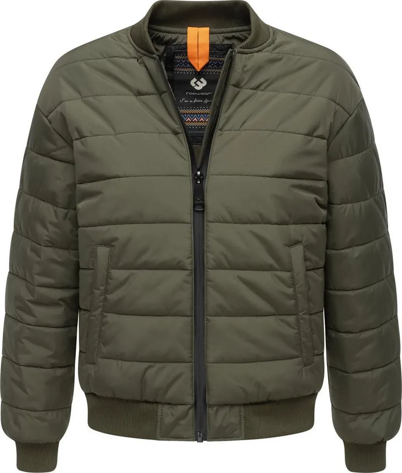 ragwear ragwear Bomberjacke Bombina Wasserdichte Damen Winterjacke im Oversized-Look, Grün, – Produktbild 2 von 5