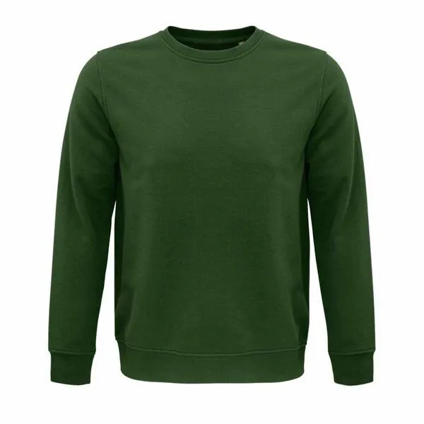 Sol's Sol's Unisex Comet Sweatshirt XS - 4XL in 8 verschiedenen Farben Damen Herren Pullover, Bottle green, – Produktbild 1 von 4