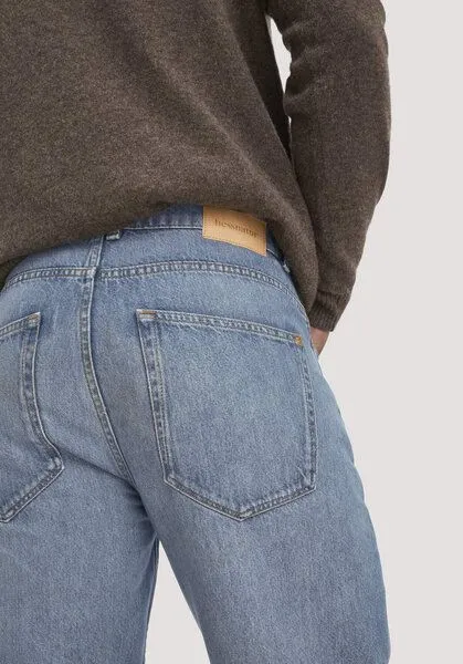 hessnatur hessnatur Jeans MADS Relaxed aus Bio-Denim mit recycelter Baumwolle, Secret blue, – Produktbild 2 von 3