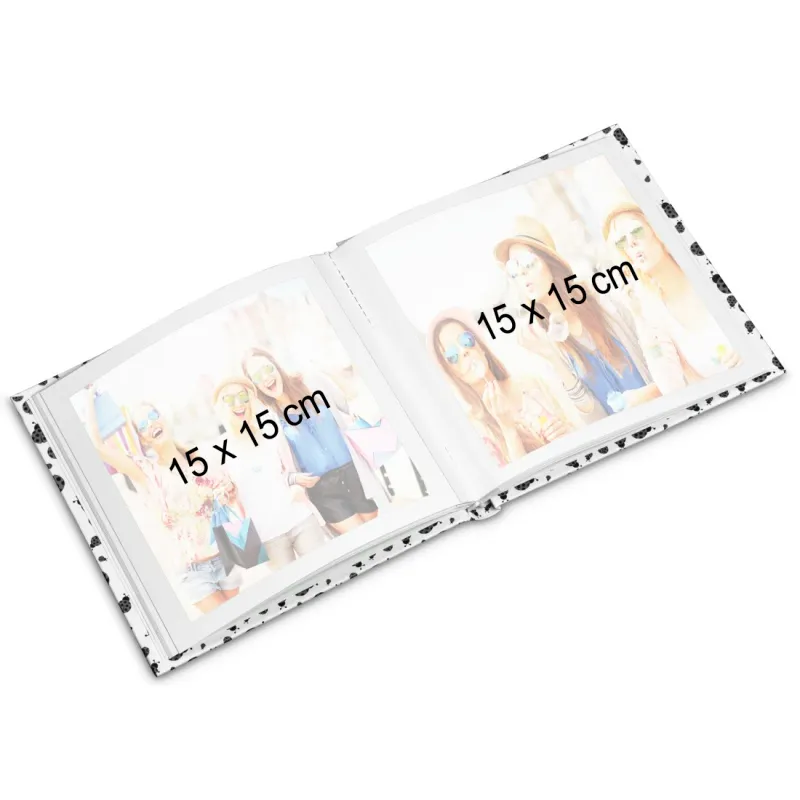 Hama Hama Buch-Album "Cam", 18x18 cm, 30 weiße Seiten – Produktbild 4 von 5