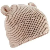 Beechfield Beechfield Baby Bear Beanie Wintermützen Baby Mütze mit Bärenohren, Mandel, – Produktbild 1 von 1
