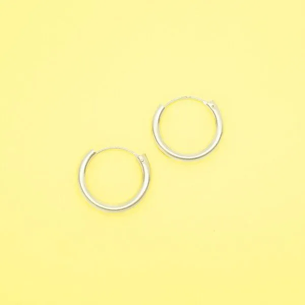 fejn jewelry fejn jewelry Creole bold hoop, Gold, – Produktbild 1 von 2