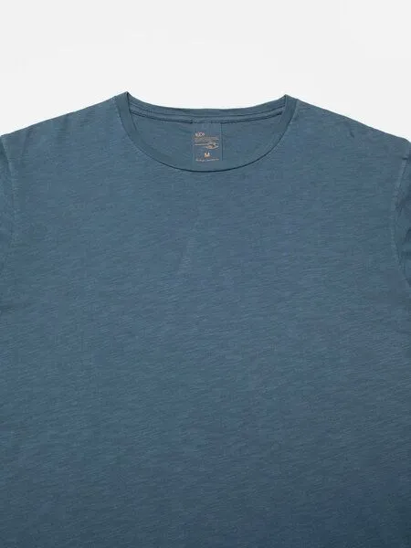Nudie Jeans Nudie Jeans Herren T-Shirt "Roffe", Blue (blau), – Produktbild 3 von 4