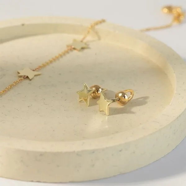 Eppi Eppi Silbernes Schmuck-Set mit Anhängern Der kleine Prinz, Rosa, – Produktbild 3 von 5