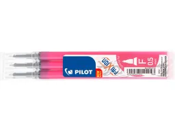 Pilot 3 Pilot Ersatzminen für Tintenroller "Frixion Point BL-FRP5" rosa – Produktbild 1 von 1