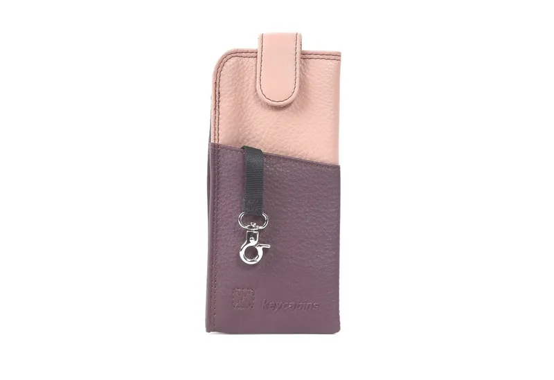 keycabins keycabins Brillenetui SPECS-01, Schlüsselkarabiner, Lila, – Produktbild 1 von 2