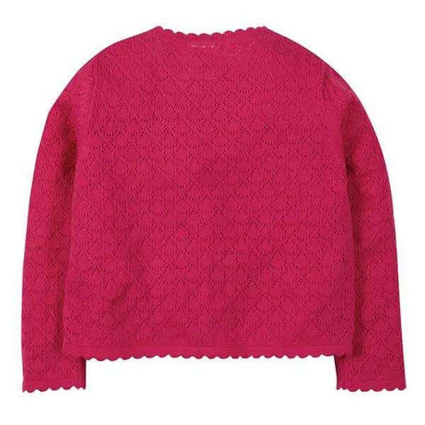 Frugi Frugi Strickjacke Pea in pink – Produktbild 2 von 2