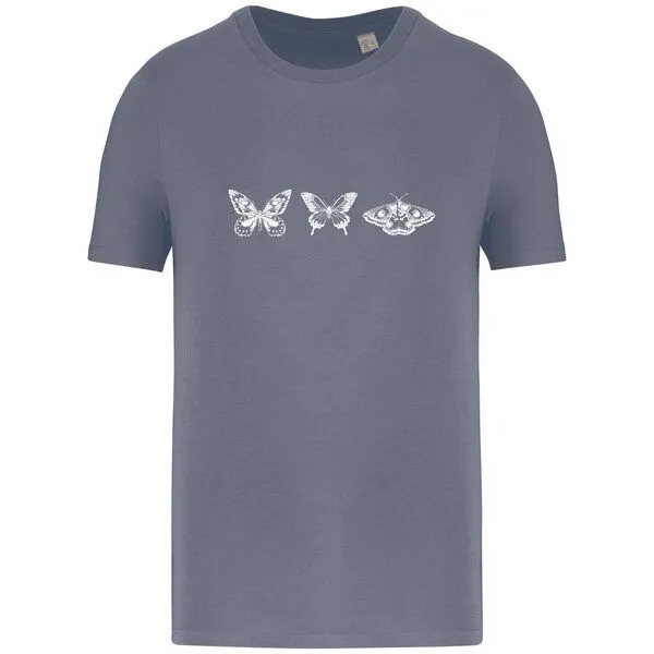 Greenspired Greenspired Basic Bio T-Shirt Metamorphose 155g/m² XXS - 4 XL", Mineralgrau, – Produktbild 1 von 1