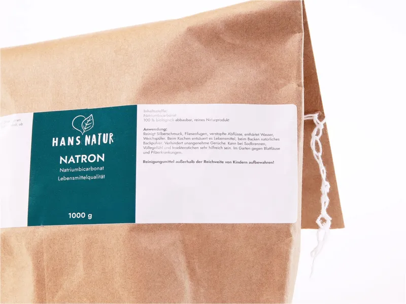 HANS NATUR Natron Nachfüllpack 1000 g – Produktbild 2 von 2