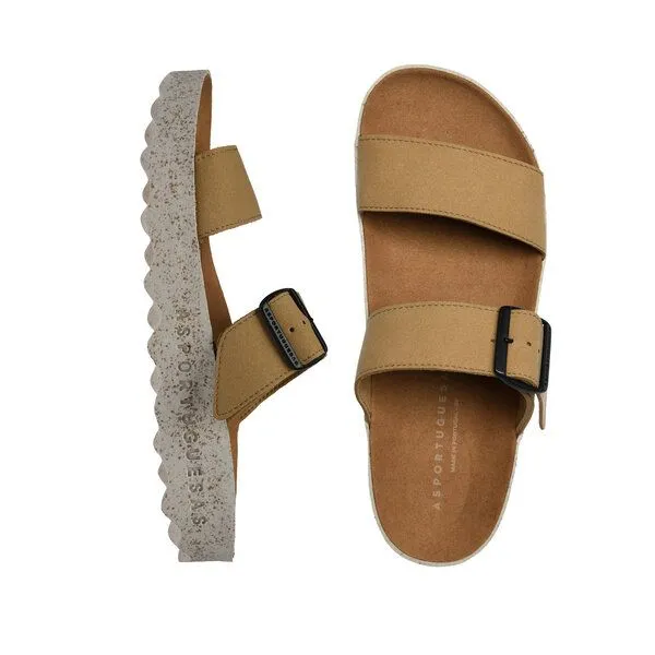 ASPORTUGUESAS ASPORTUGUESAS Damen Riemchensandale Coly, Tan, – Produktbild 2 von 4