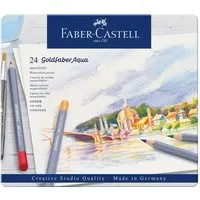 Faber Castell Faber-Castell Buntstifte "Goldfaber Aqua" aquarellierbar, im Metalletui, 24 Stk. – Produktbild 1 von 1