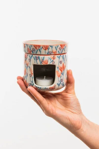 Tranquillo Duftöllampe DOUCEUR FLORALE - blau – Produktbild 4 von 5