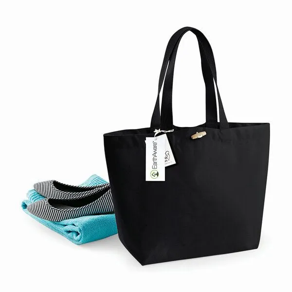 Westford Mill Westford Mill EarthAware Organic Marina Bag XL Shopper Strandtasche, Pure grey, – Produktbild 1 von 4