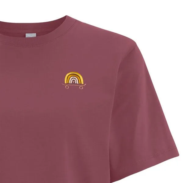 Iriedaily Iriedaily Skate Heart Tee, Plum (rot), – Produktbild 2 von 3