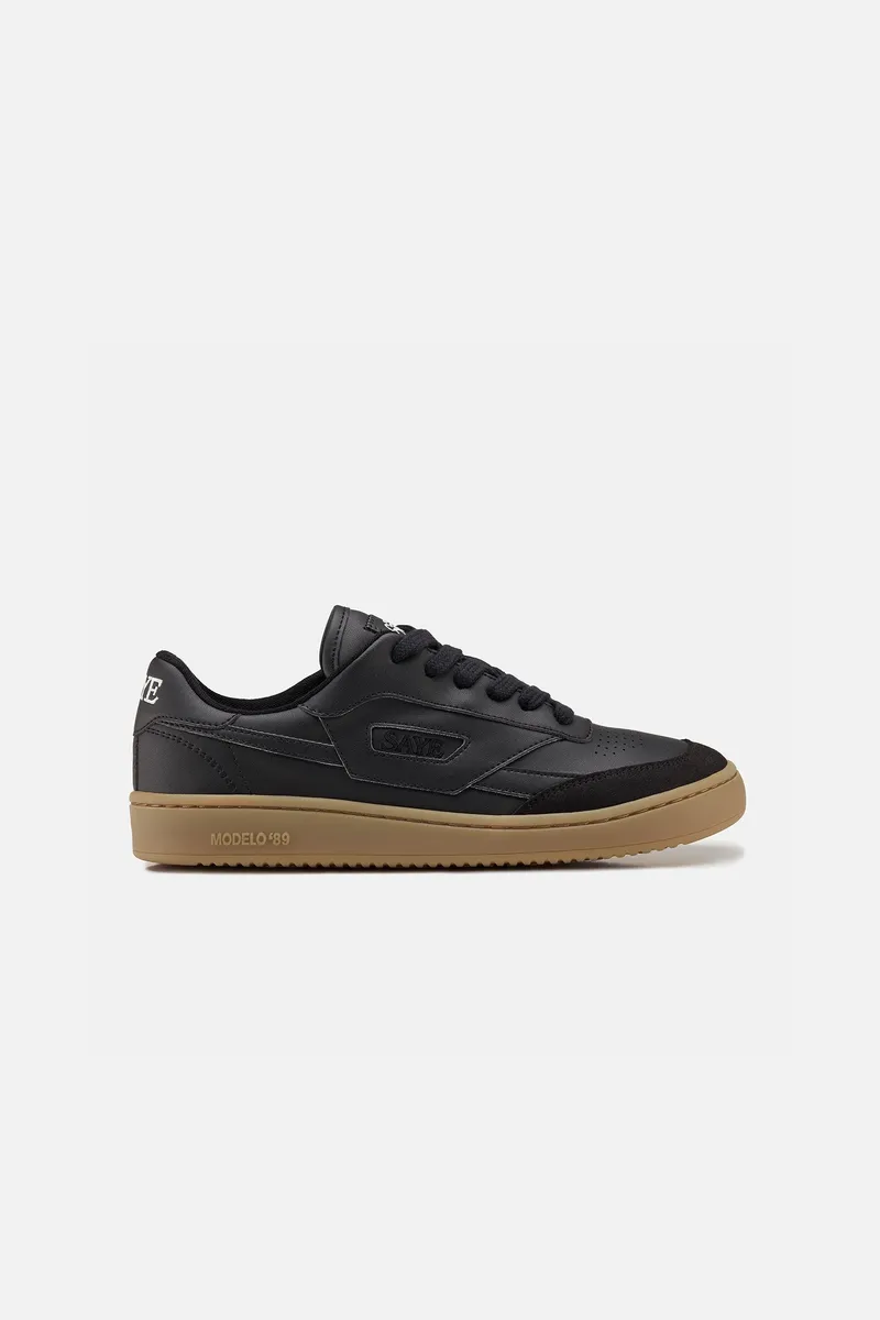 SAYE SAYE Herren vegan Sneaker M89 Ground, Schwarz, – Produktbild 1 von 2